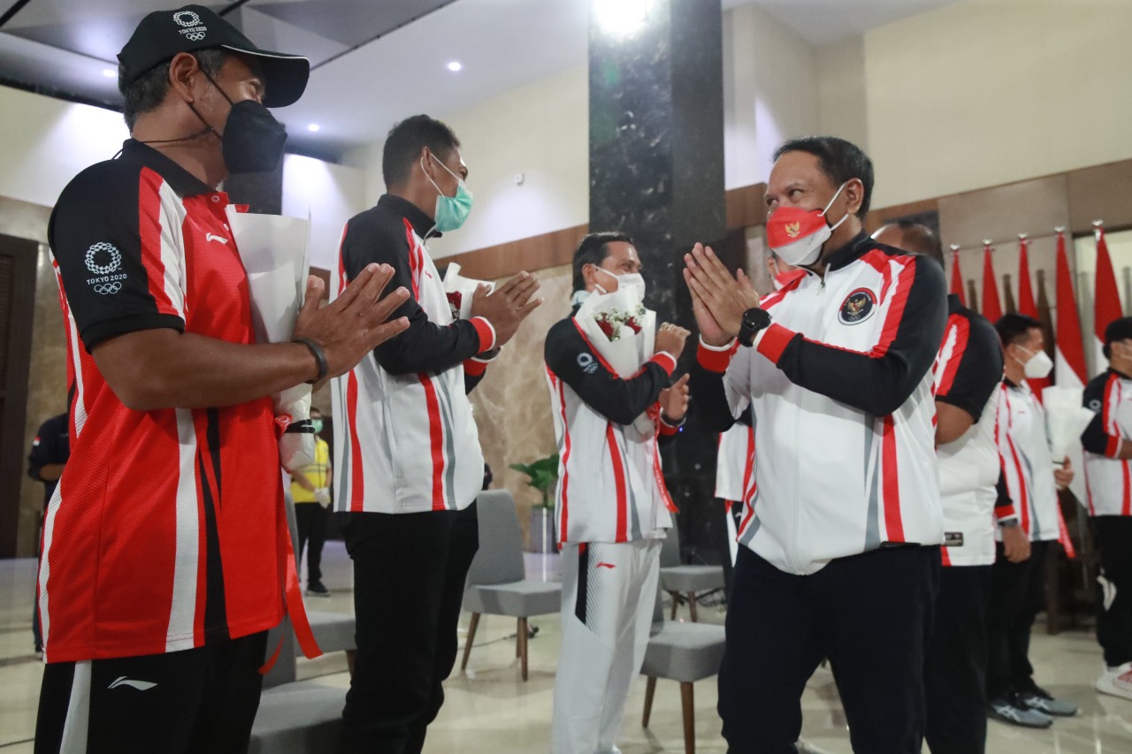 Menpora Pastikan Ada Apresiasi untuk Atlet, Pelatih dan Ofisial yang Berangkat ke Olimpiade Tokyo 2020