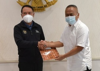 Menpora dan Ketua Umum PWI Pusat - Foto Kemenpora