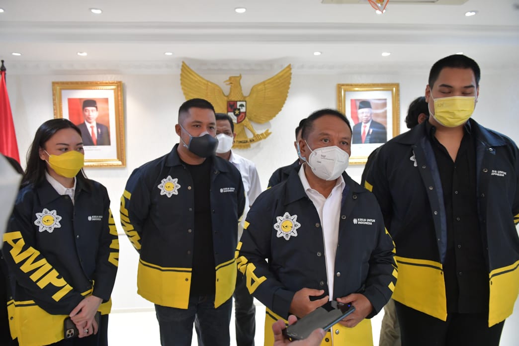Terima Kedatangan Jajaran Pengurus DPP AMPI, Menpora Sampaikan Pesan Buat Munas
