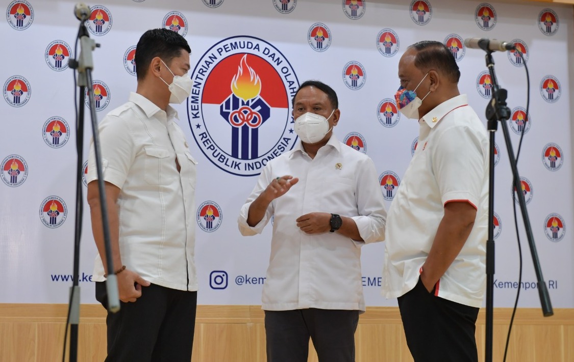 Bahas Karantina Atlet, Menpora Gelar Rakor Bersama Kemenkes, BNPB, KONI, dan KO