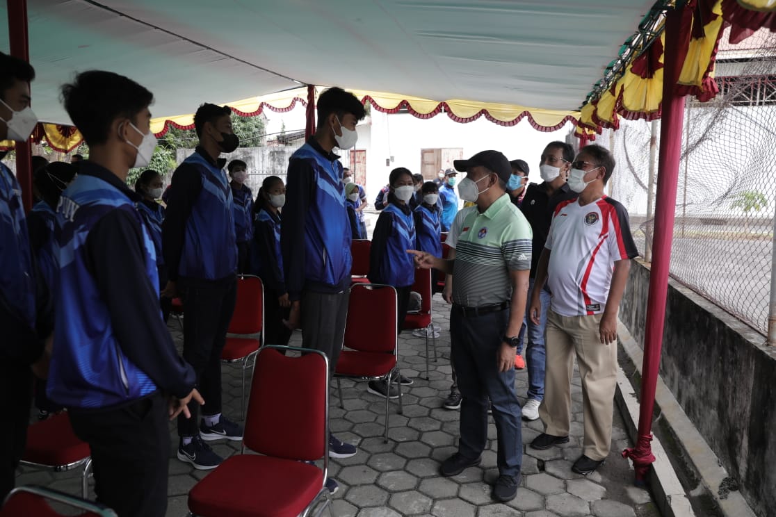 Cara Unik Menpora Motivasi Atlet PPLP DIY untuk Tampil di Olimpiade Paris atau LA