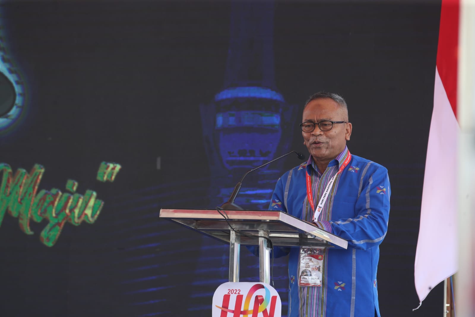 Menpora Satu-satunya Menteri yang Hadir secara Fisik di HPN 2022, Ketua PWI Pusat Beri Pujian