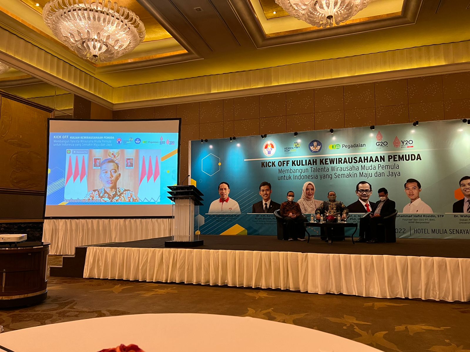 Kick-off Kuliah Kewirausahaan Muda 2022