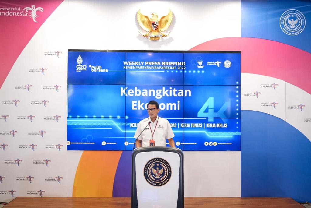 Menparekraf Sandiaga Uno
