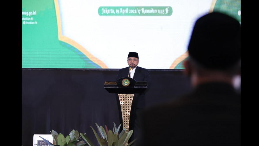 Menteri Agama Yaqut Cholil Qoumas