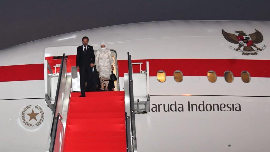 Presiden Jokowi dan Ibu Negara Iriana