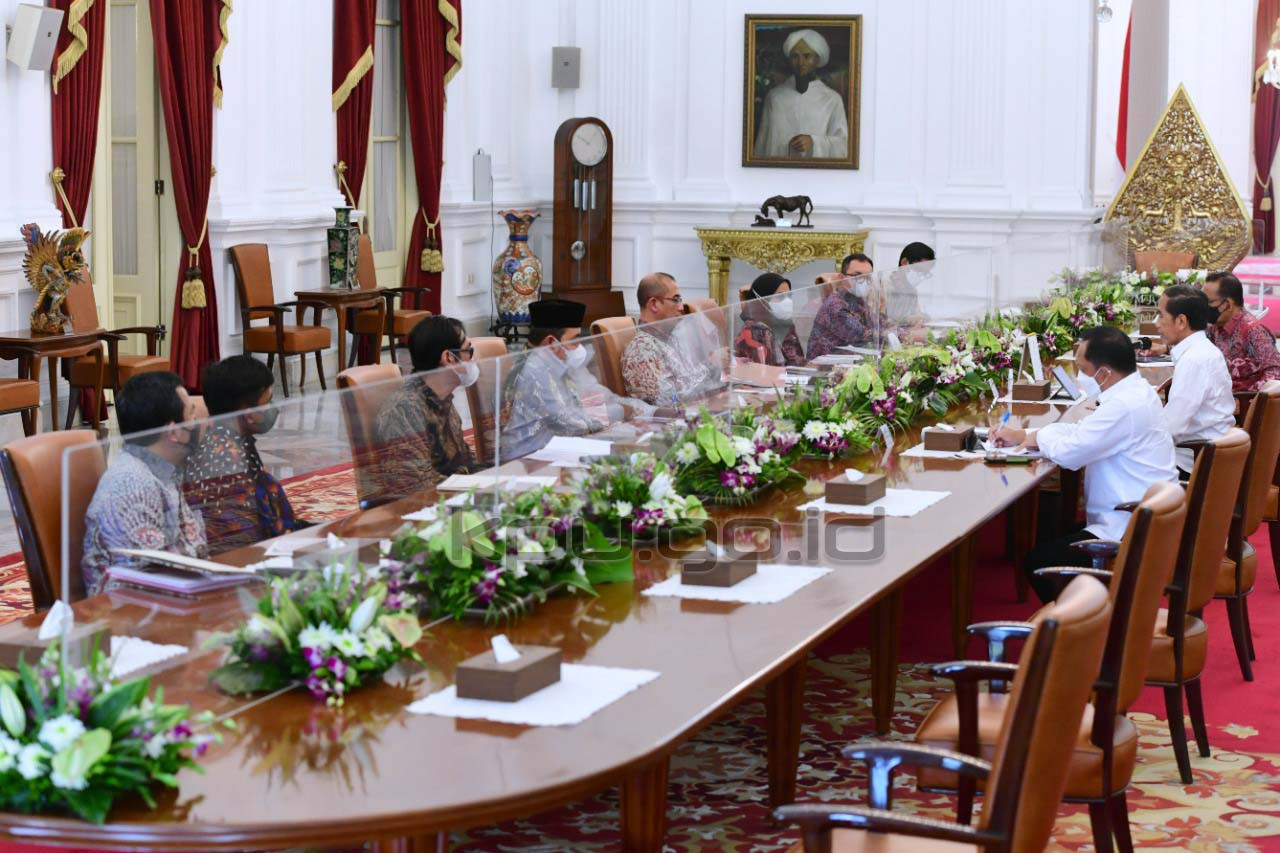 Audiensi KPU dengan Presiden