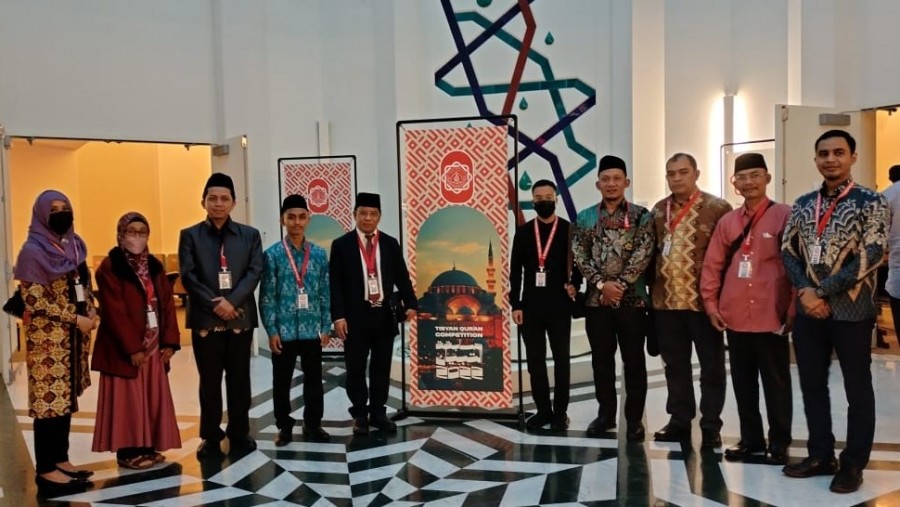 Rombongan Indonesia untuk MTQ Internasional di Amerika Serikat