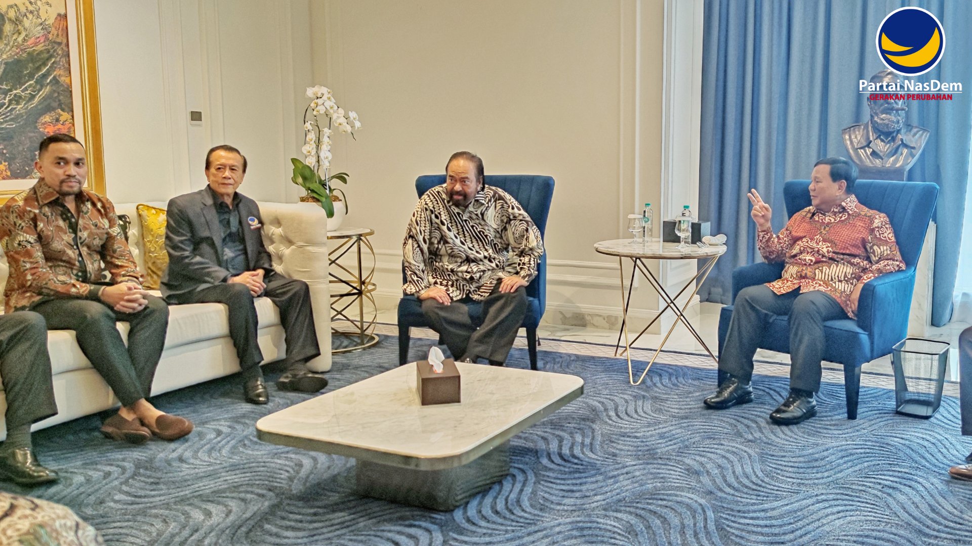 Surya Paloh dan Prabowo