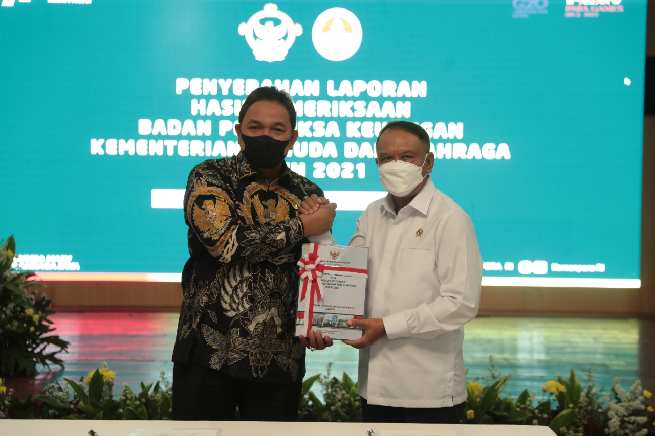 Audit BPK terhadap Kemenpora Kembali Wajar Tanpa Pengecualian