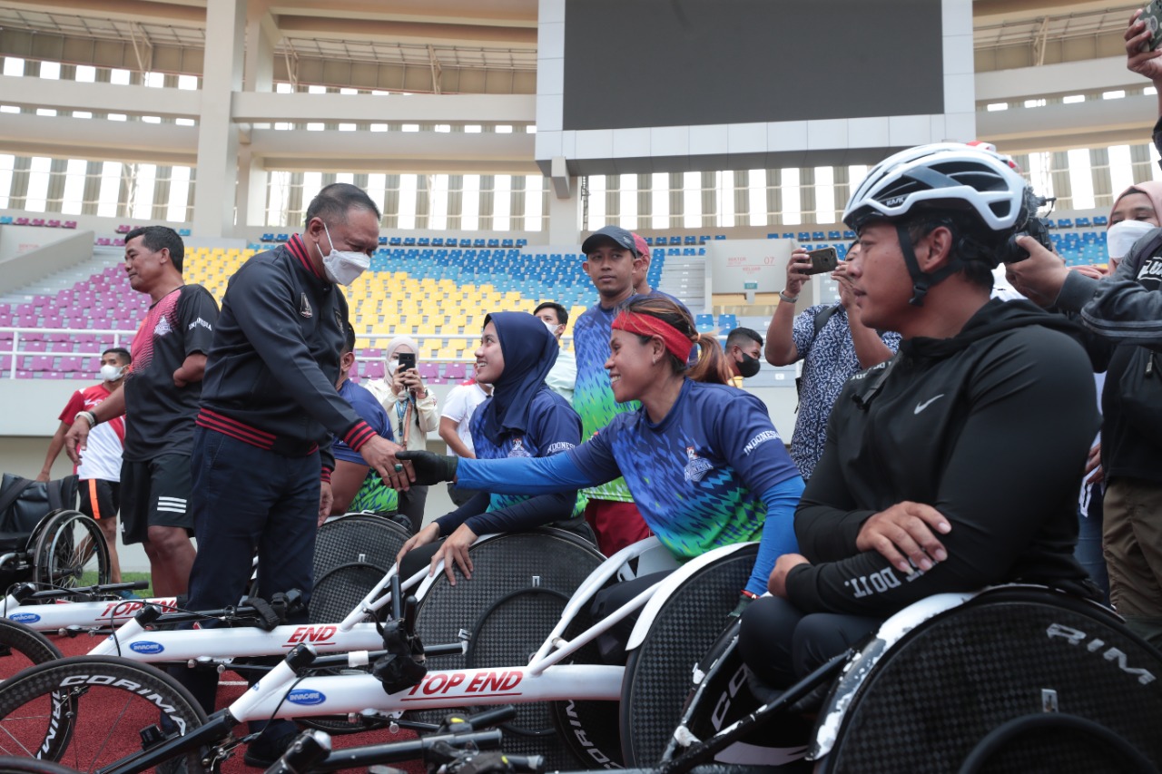 Menpora Pantau Kesiapan Atlet Indonesia Jelang ASEAN Para Games 2022