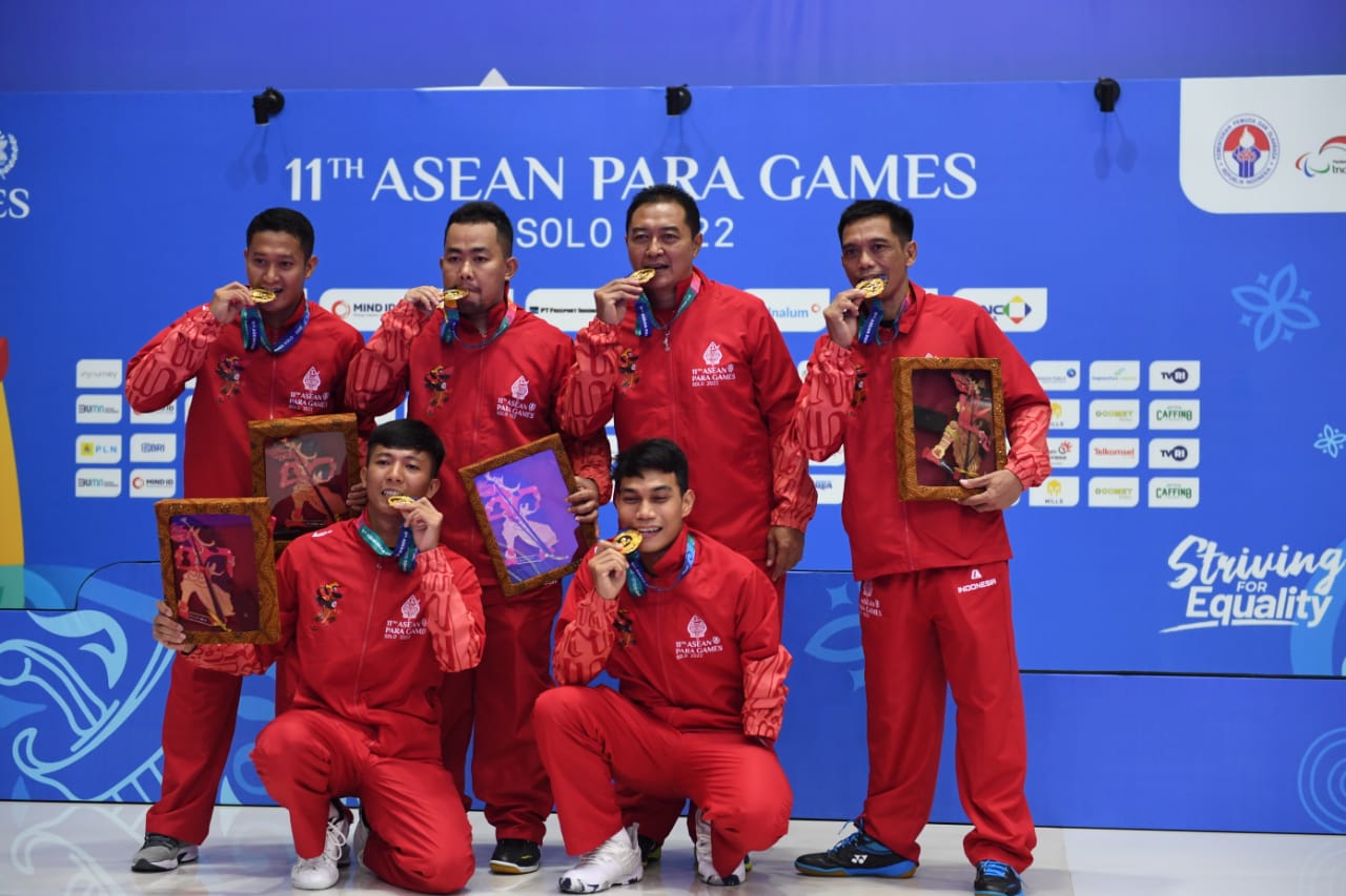 ASEAN Para Games 2022, Bulu Tangkis Beregu Raih Medali Emas Pertama Buat Indonesia