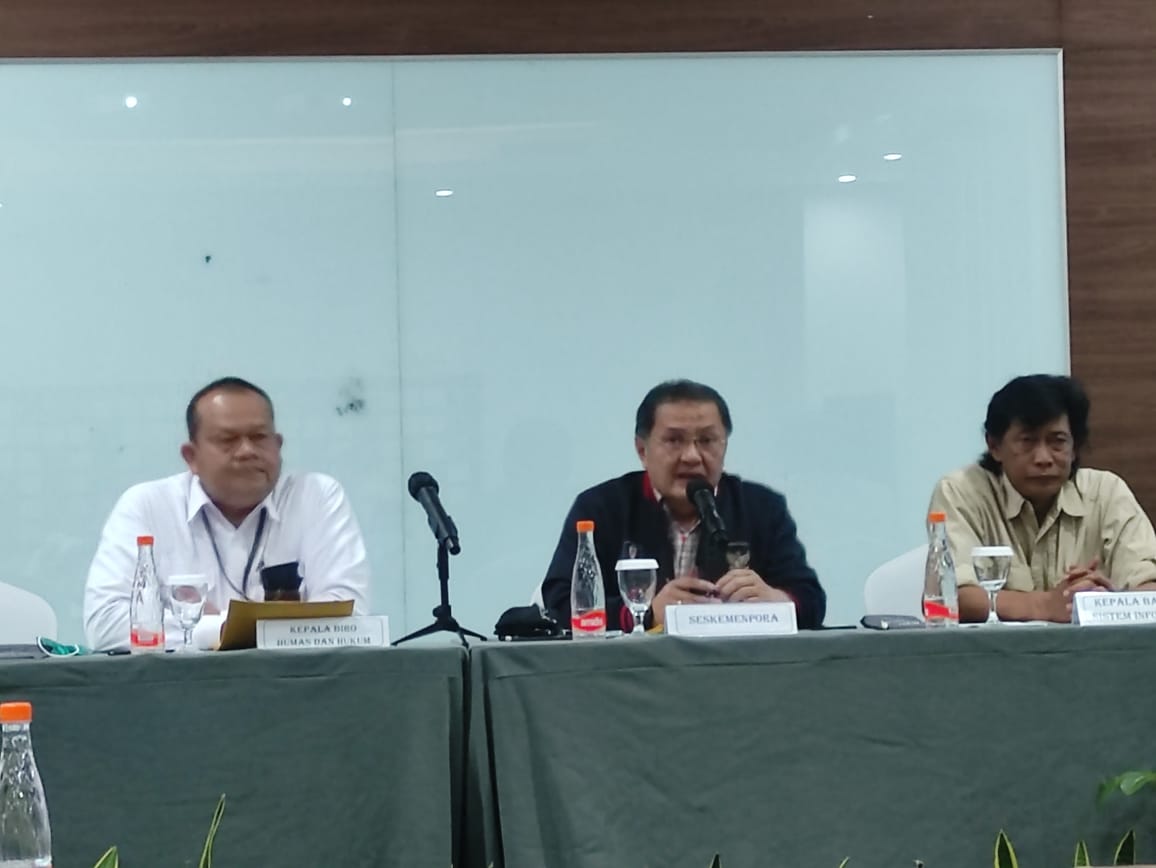 Kemenpora Gelar Rakor Evaluasi PPID 2022