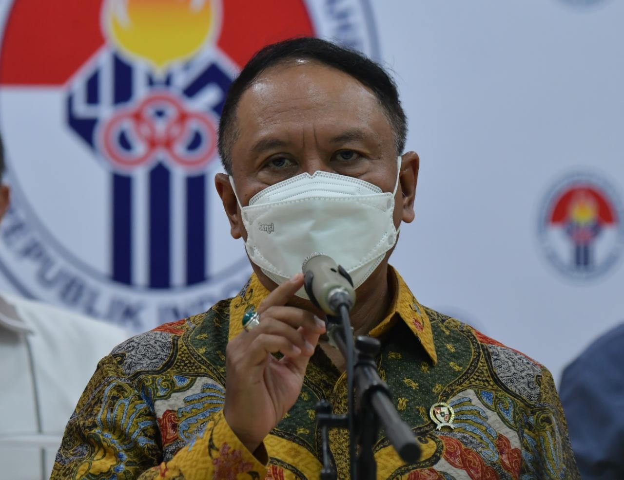 Menpora Zainudin Amali