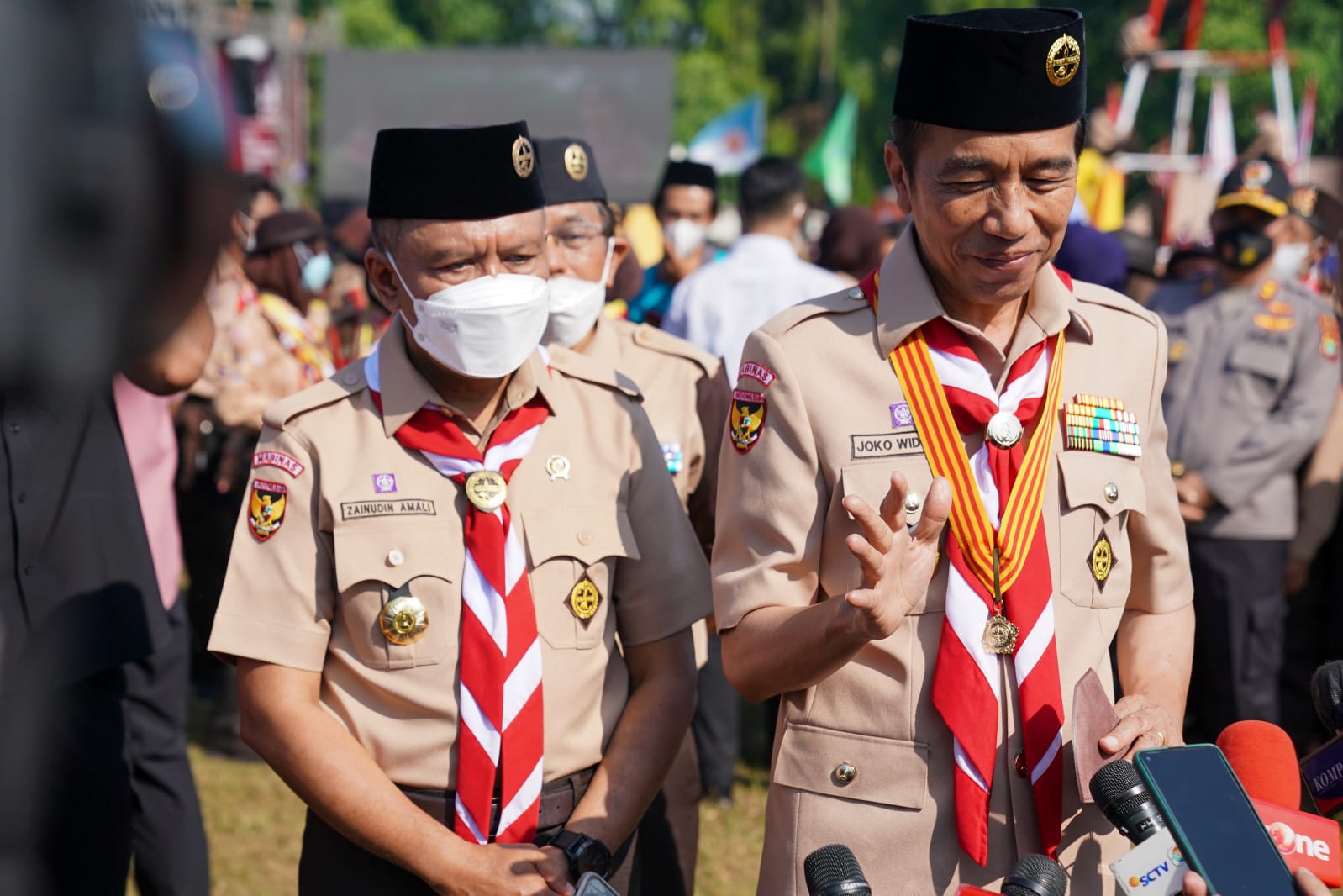 Menpora ZA dan Presiden Jokowi