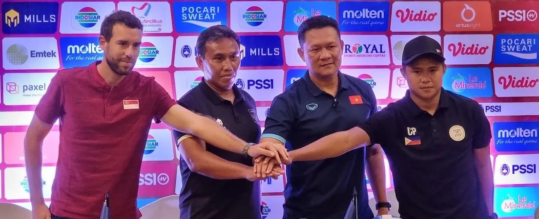 Pelatih Tim peserta Grup A Piala AFF U-16 2022