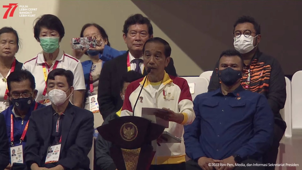 Indonesia Juara Umum, Presiden Tutup ASEAN Para Games 2022