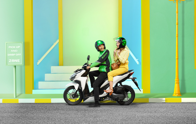 Ilustrasi ojek online