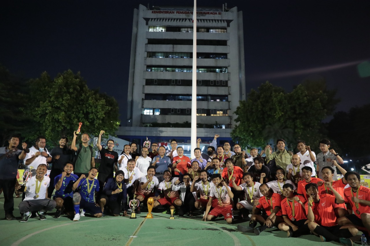 Menpora dan penutupan Journalist Games 2022