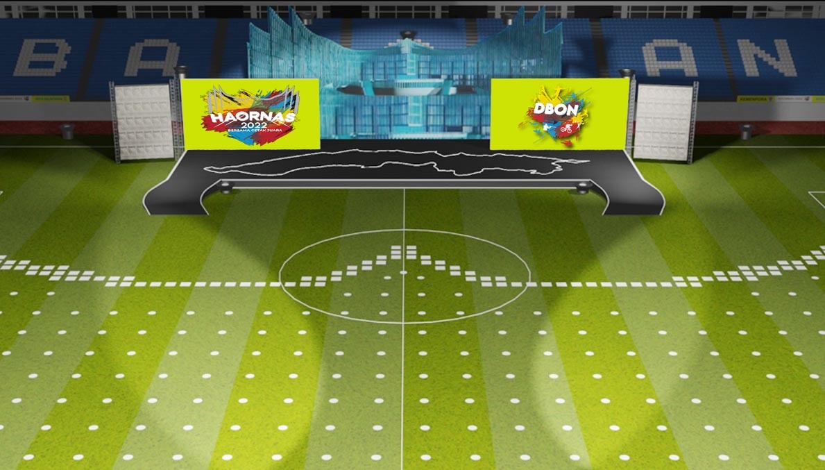 Rancangan konfigurasi peringatan Haornas 2022