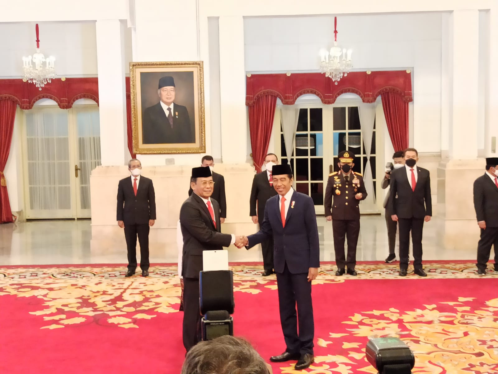 Presiden Jokowi lantik Johanis Tanak