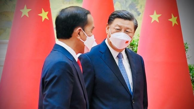Presiden Jokowi dan Presiden Xi Jinping