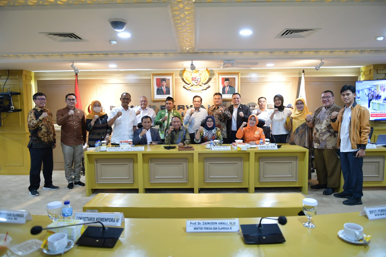 Raker Menpora dan DPD