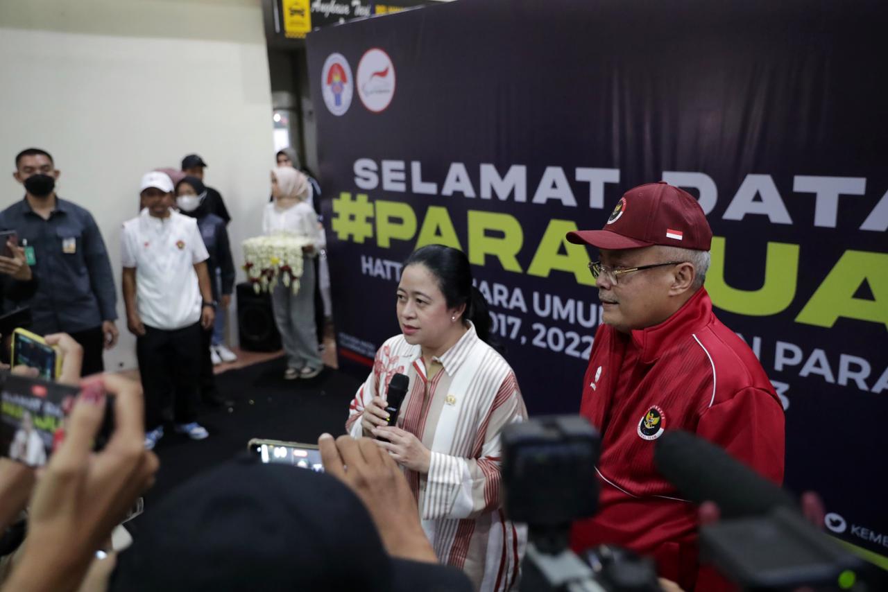 Hatrick Juara Umum ASEAN Para Games, Atlet Indonesia Disambut Meriah