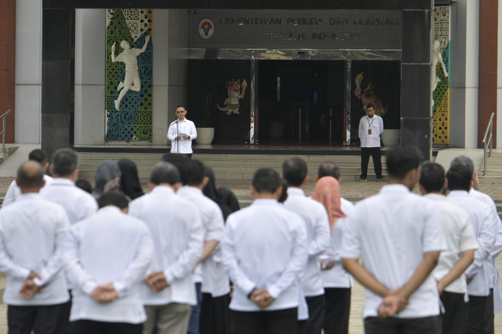 Kemenpora Tekankan Pentingnya Core Values ASN BerAKHLAK kepada Seluruh Pegawai