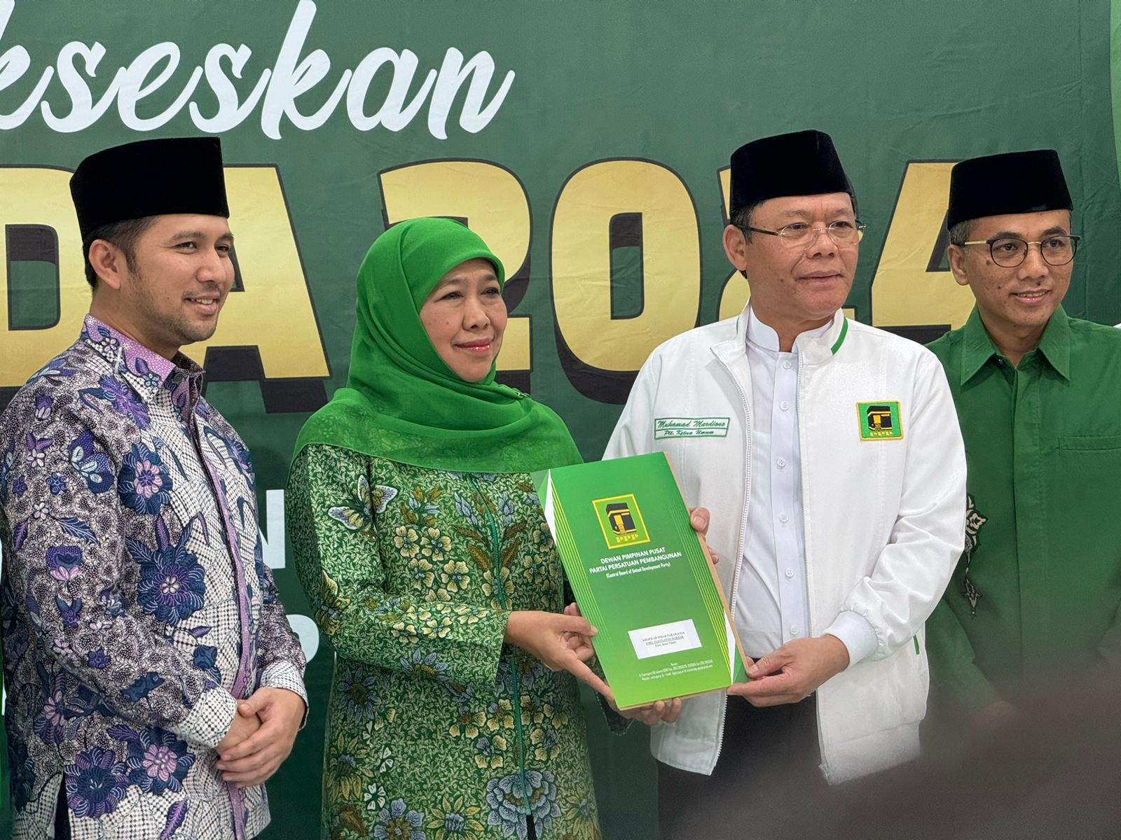 Resmi, PPP Usung Khofifah-Emil di Pilgub Jatim 2024