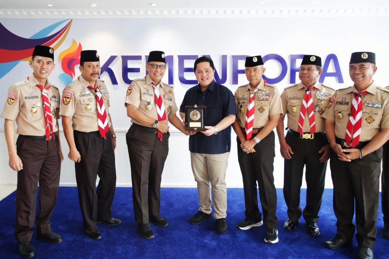 Menpora dan Kwarnas Pramuka Sepakati Tiga Poin Penting, Saka Olahraga Segera Dibentuk