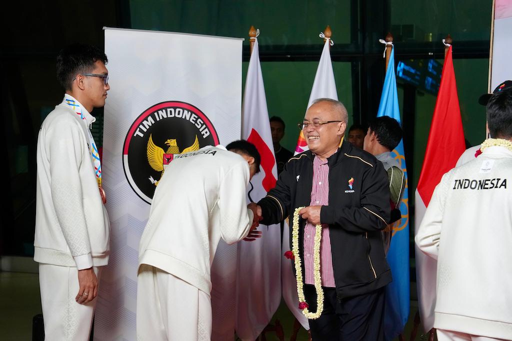 Sesmenpora Apresiasi Tim Sepak Takraw Indonesia di SEA Games 2025