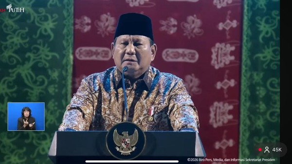 Prabowo Contohkan PDIP: Di Luar Pemerintah Tetap Bisa Bersinergi
